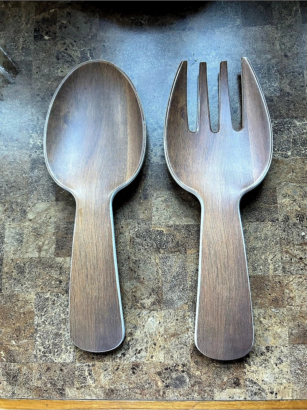 Salad serving set - Picture 1 of 4